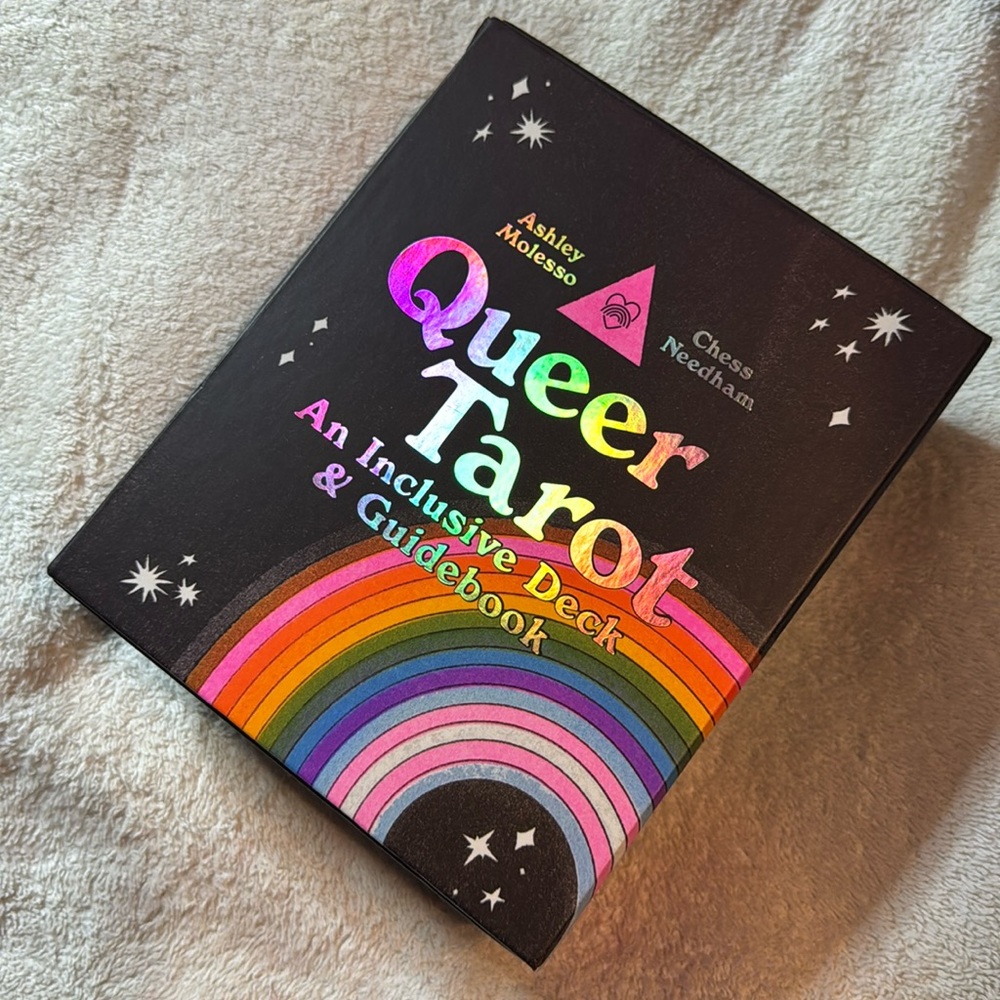 🏳️‍🌈Queer Tarot Cards, Inclusive deck w/ guidebook (Ash & Chess) New! 🏳️‍🌈